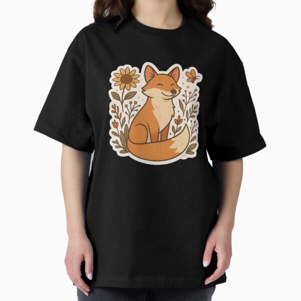 Item preview, a cute fox in the wild designed and sold by tacoDaBomb.