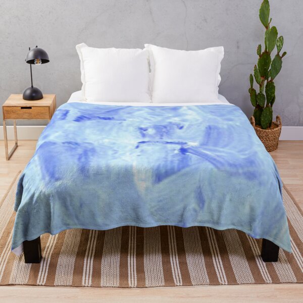 Item preview, Blue horizontal oil paint background. Painting knife texture designed and sold by MTShoppingLine.