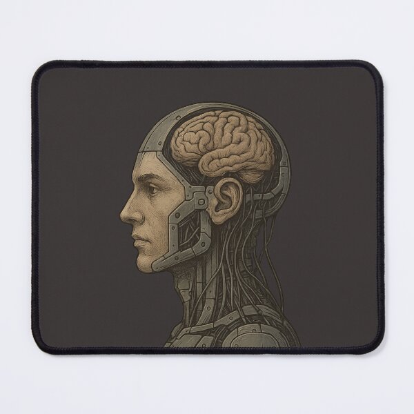 Item preview, transhumanism designed and sold by MindfluxStudio.