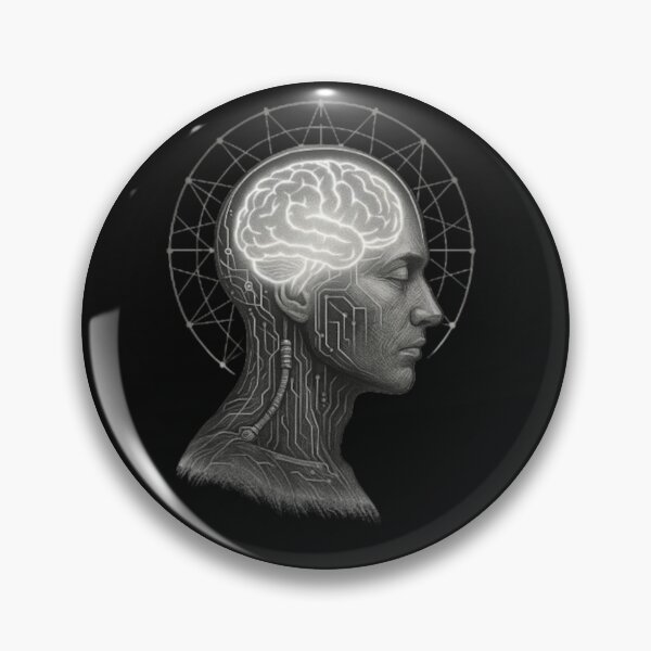 Item preview, "Neurobot: Mind of Man" designed and sold by MindfluxStudio.