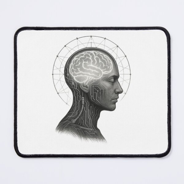 Item preview, "Neurobot: Mind of Man" designed and sold by MindfluxStudio.