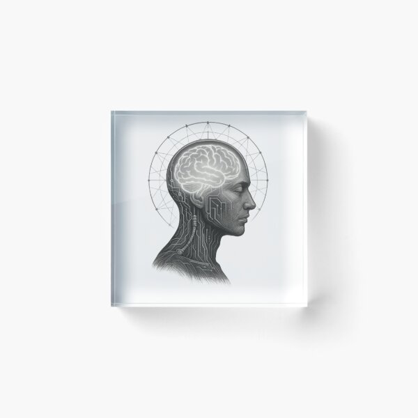 Item preview, "Neurobot: Mind of Man" designed and sold by MindfluxStudio.