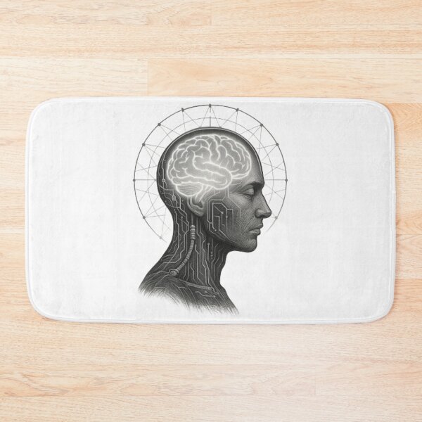 Item preview, "Neurobot: Mind of Man" designed and sold by MindfluxStudio.