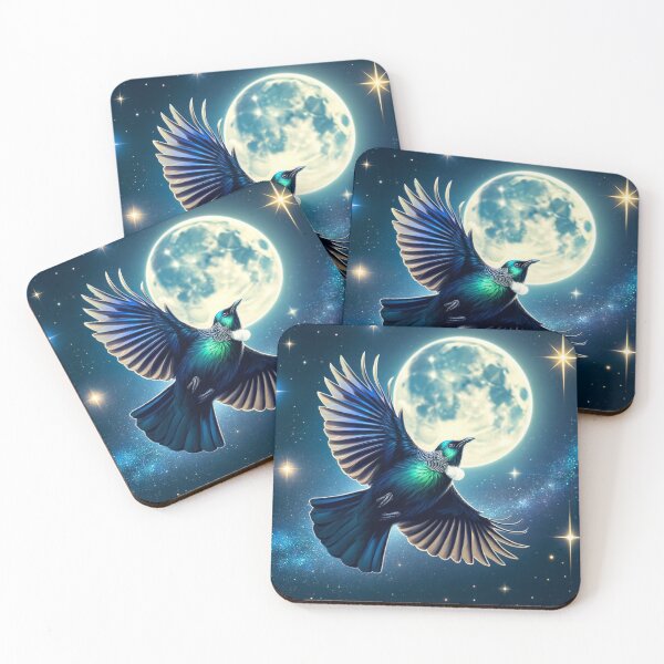 Item preview, Night Flight - Tui Bird designed and sold by Ruru Digital .