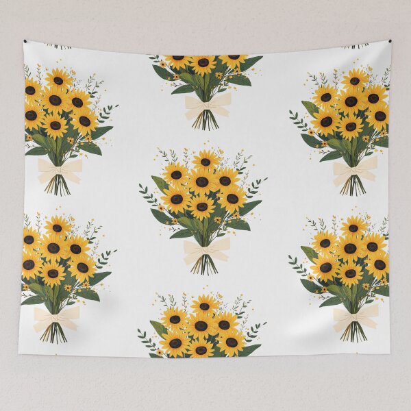 Aperçu de l'œuvre Bouquet de tournesols créée et vendue par MendaciousMina.