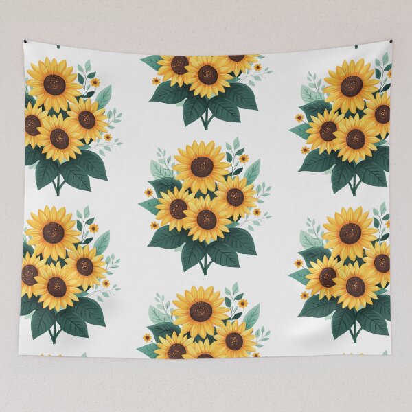 Aperçu de l'œuvre Bouquet de tournesols créée et vendue par MendaciousMina.
