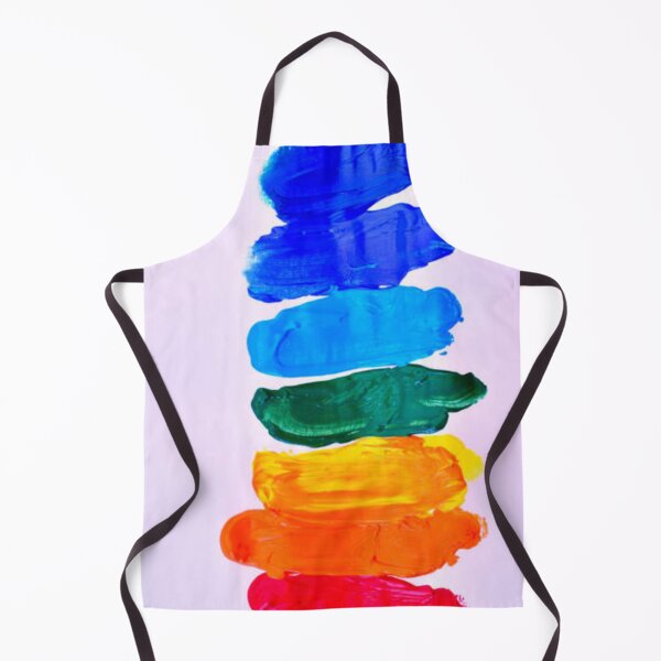 Item preview, Different color lines of acrylic paint on white designed and sold by MTShoppingLine.