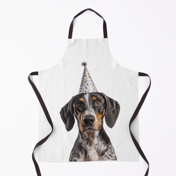 Item preview, Cute Bluetick Coonhound dog with Party Hat Birthday Celebration designed and sold by LazyOwlStore.