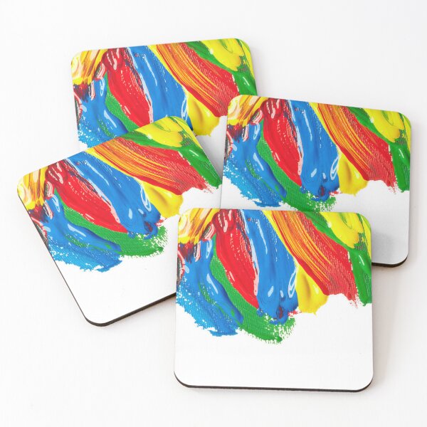 Item preview, Color strokes oil paint brush art designed and sold by MTShoppingLine.