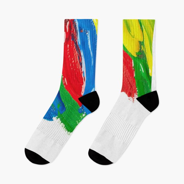 Item preview, Color strokes oil paint brush art designed and sold by MTShoppingLine.