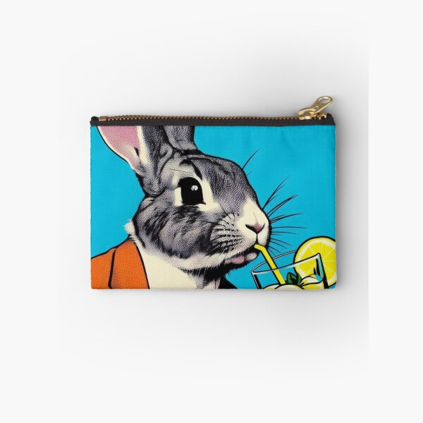 Item preview, cute bunny lemonade drinking designed and sold by Dogandesighn.