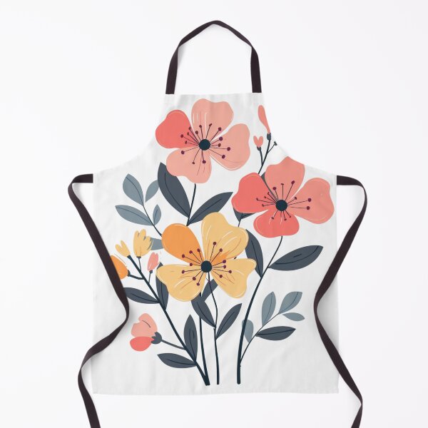Aperçu de l'œuvre Fleurs minimalistes créée et vendue par MendaciousMina.