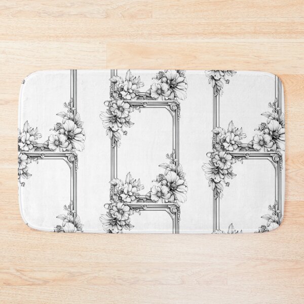 Item preview, Floral frame designed and sold by MendaciousMina.