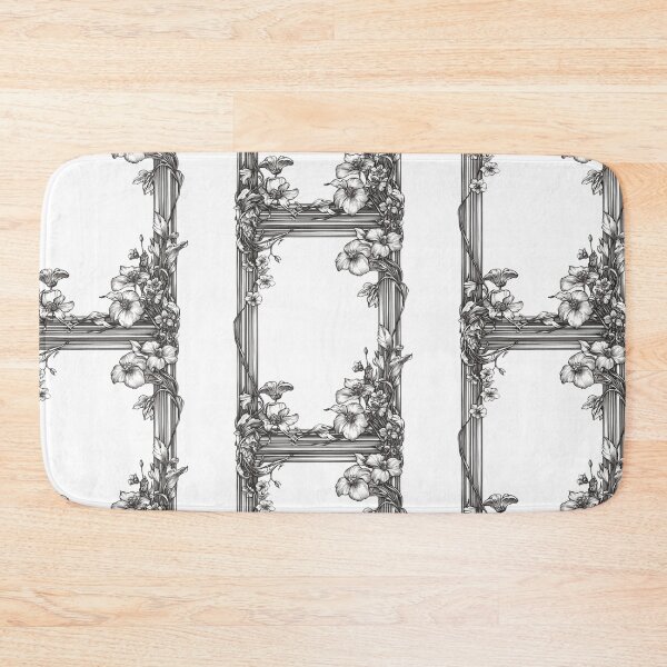 Item preview, Floral frame designed and sold by MendaciousMina.