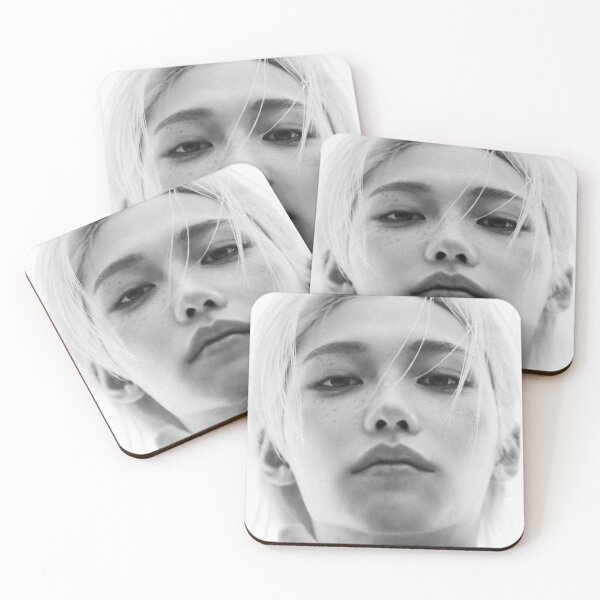 Item preview, Prince Lee Felix black and white hot image YOU MAKE STRAY KIDS STAY SKZ kpop designed and sold by Kpop-Noona.