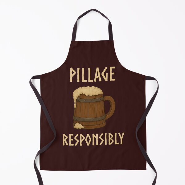 Item preview, Pillage Responsibly - Funny Viking Themed Design designed and sold by blurobindigital.