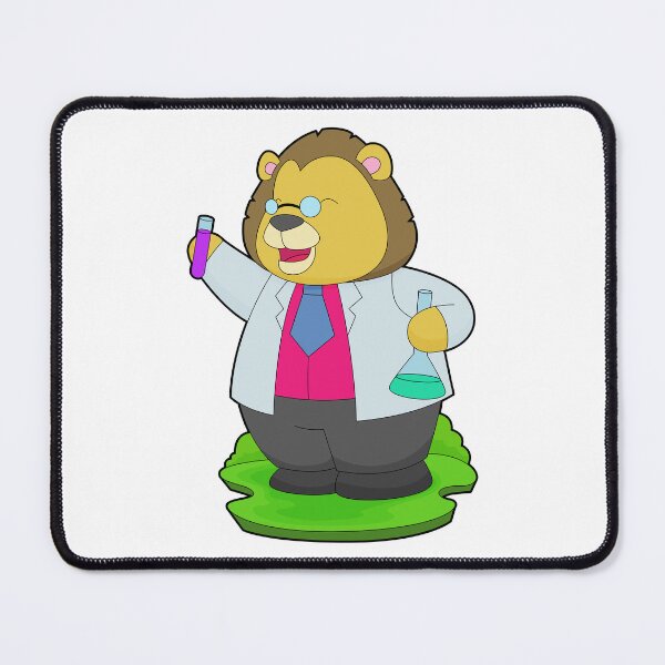 Item preview, Lion Scientist Test tube Laboratory designed and sold by Snabdesign84.