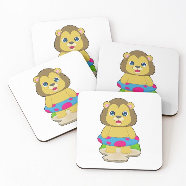 Item preview, Lion Swimming Lifebuoy designed and sold by Snabdesign84.