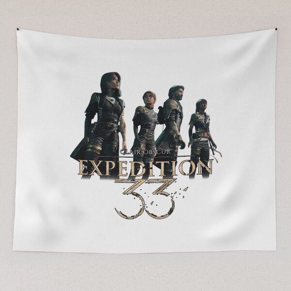 Item preview, Clair Obscur Expedition 33 Squad Party Gamer Team Fan Art designed and sold by MichaelBurnLove.