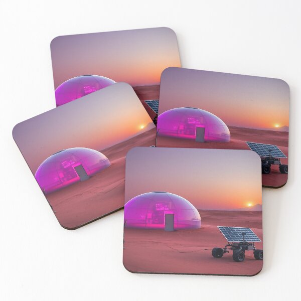 Item preview, First Mars colony, 2100 - Duststorm at Dawn designed and sold by Zazeyy.