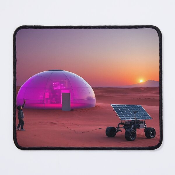 Item preview, First Mars colony, 2100 - Duststorm at Dawn designed and sold by Zazeyy.