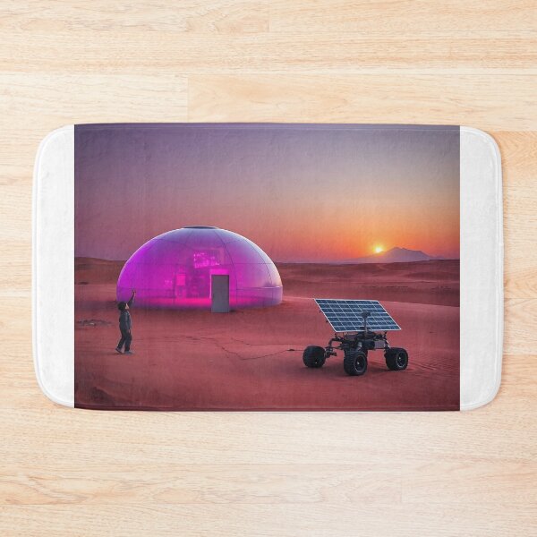 Item preview, First Mars colony, 2100 - Duststorm at Dawn designed and sold by Zazeyy.