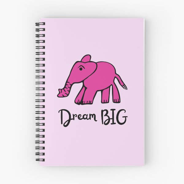 Item preview, Sueña en grande con un elefante morado de Everything Eli designed and sold by EverythingEli.