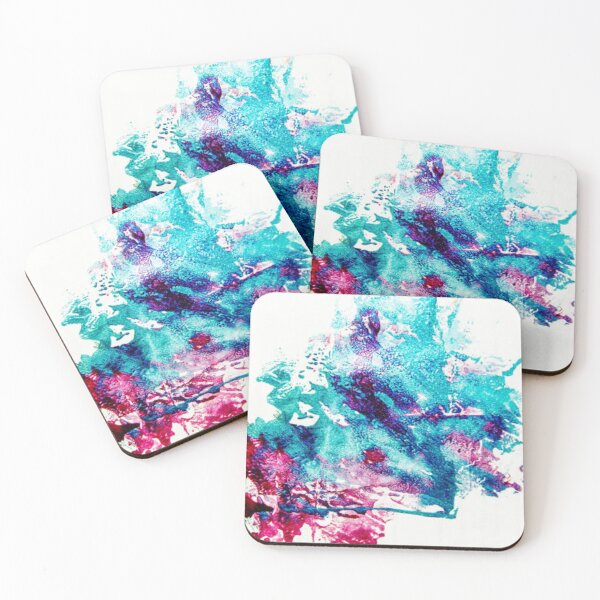 Item preview, Strokes and blots of paint on white background designed and sold by MTShoppingLine.
