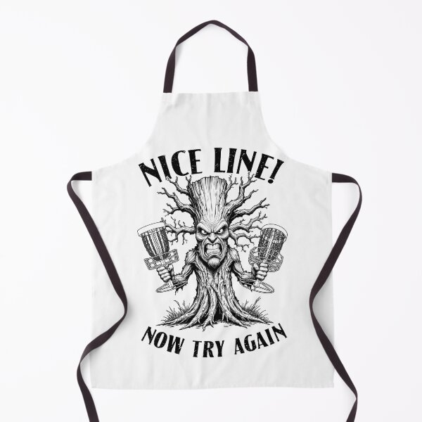Item preview, Funny Disc Golf Basket Guardian Tree Nice Line Try Again designed and sold by GrandeDuc.