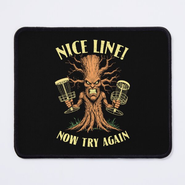 Item preview, Funny Disc Golf Basket Guardian Tree Nice Line Try Again designed and sold by GrandeDuc.