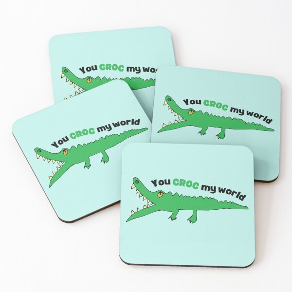 Item preview, You Croc My World by Everything Eli designed and sold by EverythingEli.