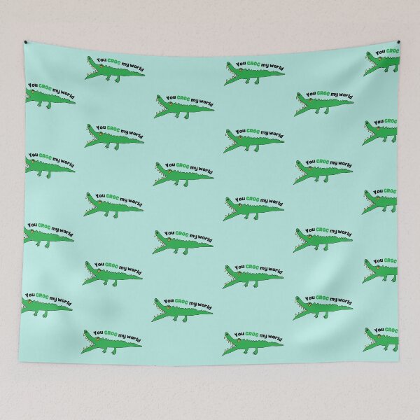 Item preview, You Croc My World by Everything Eli designed and sold by EverythingEli.
