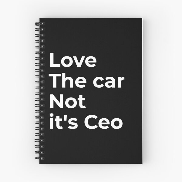 Item preview, Love this car not it's ceo - Bumper Sticker Decal Accessories - Elon Musk Is Crazy!! social Sticker designed and sold by CapriCreatives.