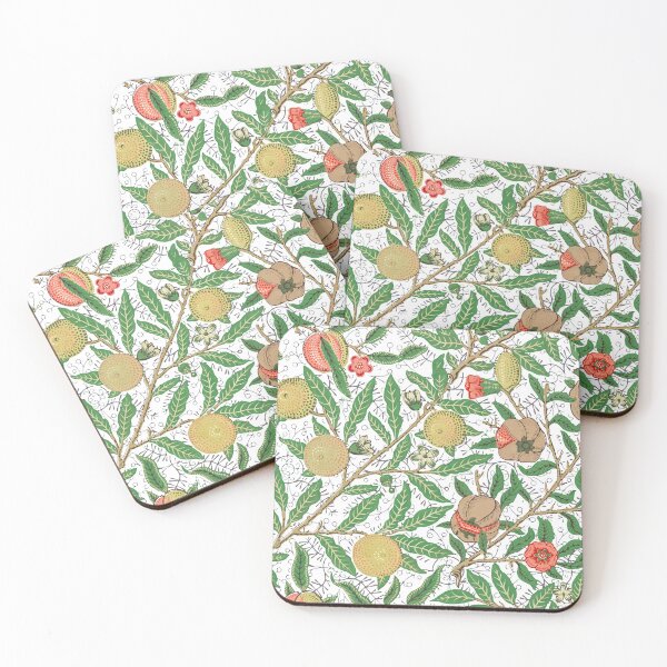 Item preview, White Pomegranate - Vintage Wallpaper (1864) designed and sold by stevepmp.