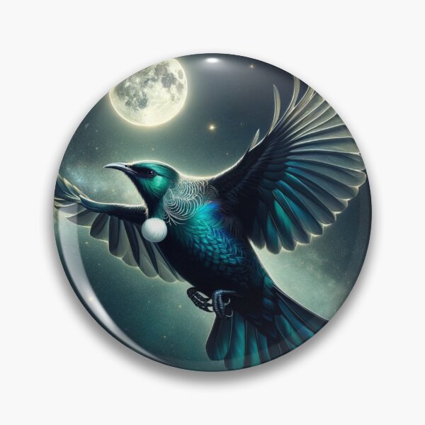Item preview, Starry Night - Bird in Flight designed and sold by Ruru Digital .
