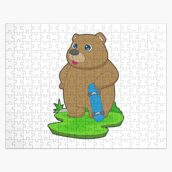 Item preview, Bear Skater Skateboard designed and sold by Snabdesign84.