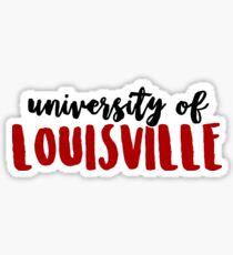 University of Louisville Sticker