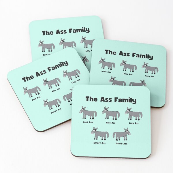 Item preview, The Ass Family Donkey by Everything Eli designed and sold by EverythingEli.
