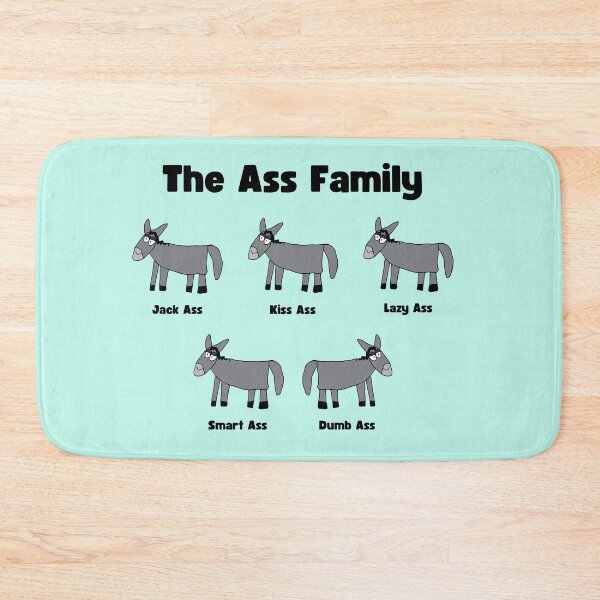 Item preview, The Ass Family Donkey by Everything Eli designed and sold by EverythingEli.