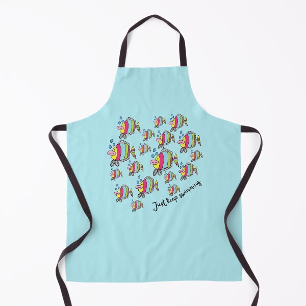 Item preview, Just Keep Swimming Rainbow Fish by Everything Eli designed and sold by EverythingEli.