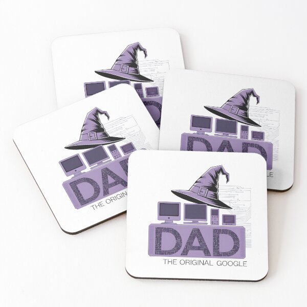 Item preview,  Dad: The Original Google | Tech Wizard Father’s Day Digital Art Print 2025 designed and sold by AnnDesignStudio.