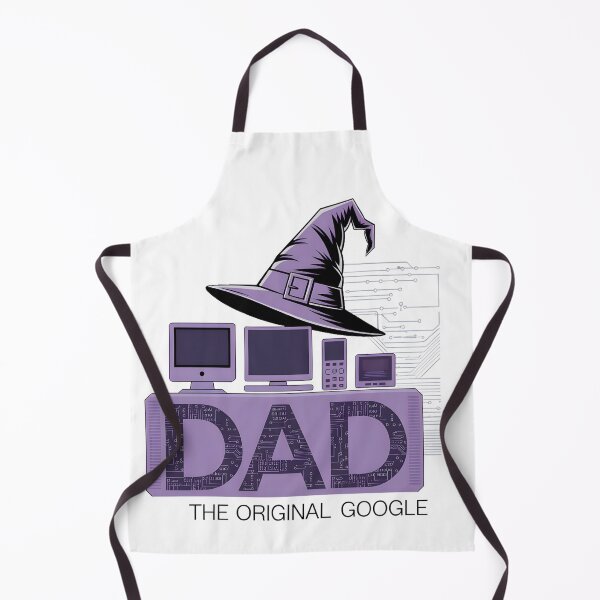 Item preview, Dad: The Original Google | Tech Wizard Father’s Day Digital Art Print 2025 designed and sold by AnnDesignStudio.