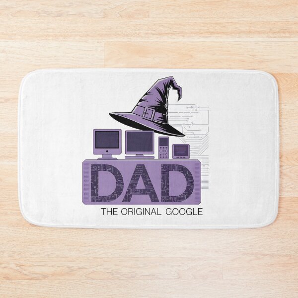 Item preview,  Dad: The Original Google | Tech Wizard Father’s Day Digital Art Print 2025 designed and sold by AnnDesignStudio.