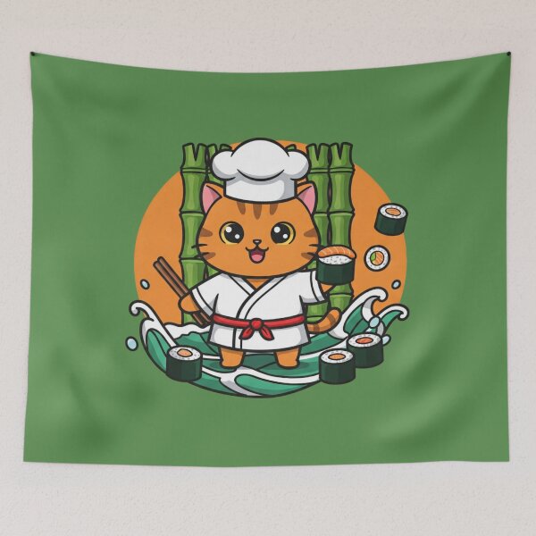 Item preview, A Cat's Culinary Adventure designed and sold by Megaera8.