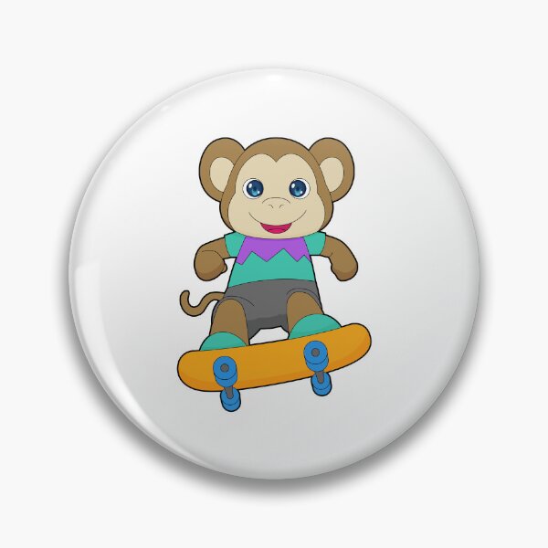 Item preview, Monkey Skater Skateboard designed and sold by Snabdesign84.