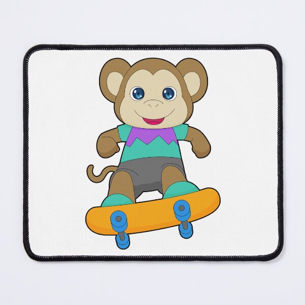 Item preview, Monkey Skater Skateboard designed and sold by Snabdesign84.