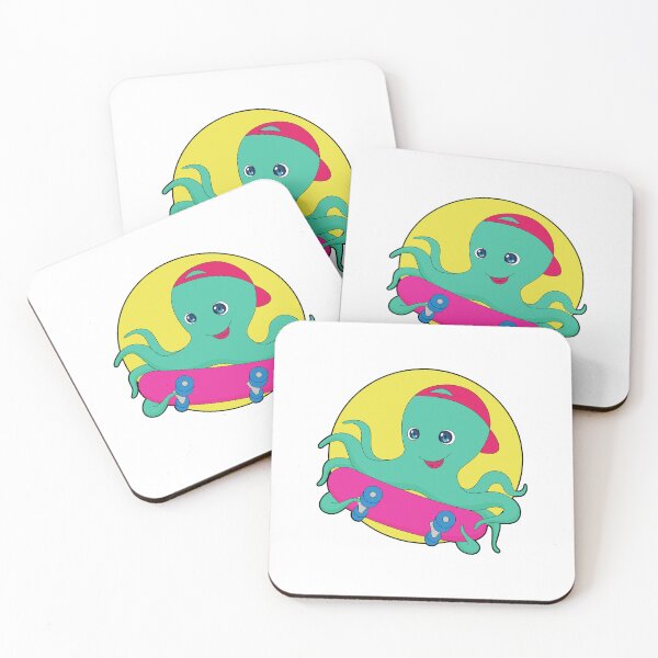Item preview, Octopus Skater Skateboard designed and sold by Snabdesign84.