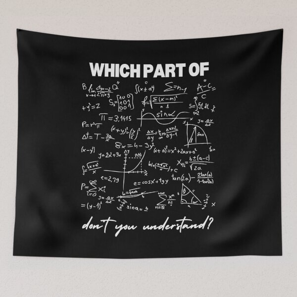 Item preview, Math Genius Which Part of mathematics don't you understand designed and sold by sydney-syder.