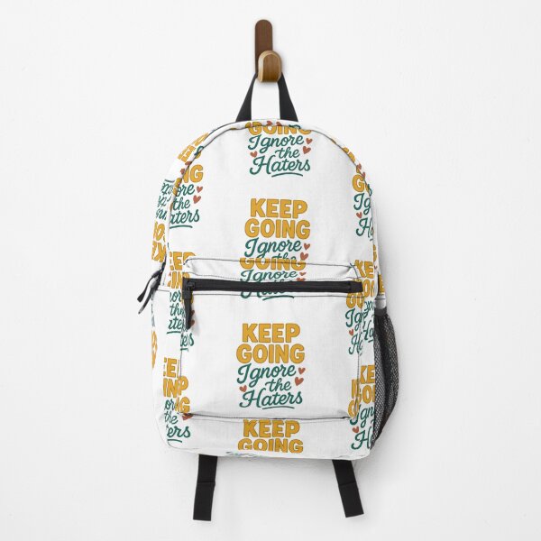 Item preview, Keep Going Ignore the Haters | Retro Empowerment Quote designed and sold by Radgraphic.