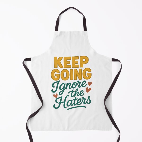 Item preview, Keep Going Ignore the Haters | Retro Empowerment Quote designed and sold by Radgraphic.